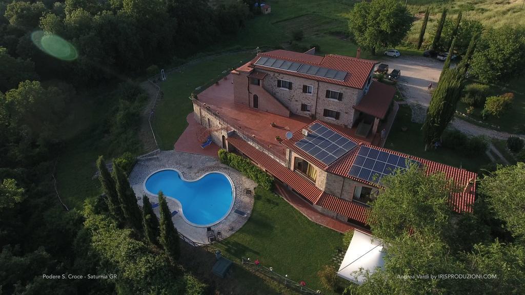 Agriturismo Podere S. Croce Сатурнія Екстер'єр фото